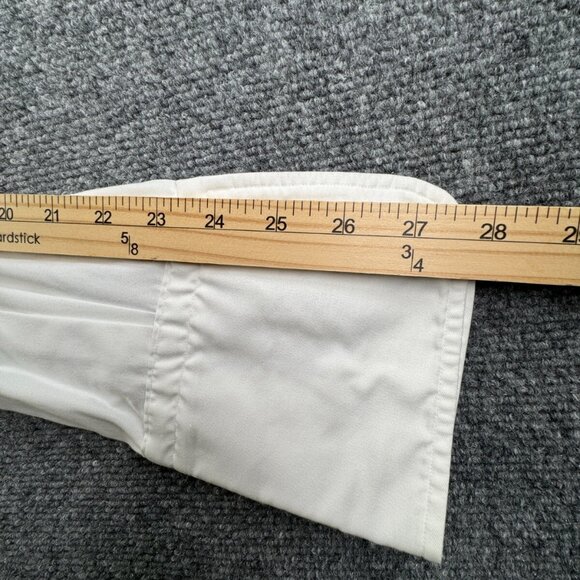 Eton Long Sleeve Button Up Shirt Men Cotton Designer White Ganghester 16.5 Woven - Picture 15 of 15